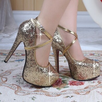 high heels, ultra high and shoes