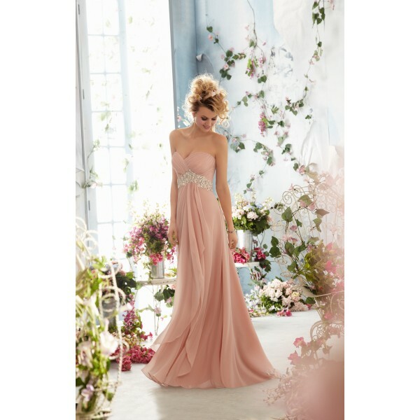 mori lee voyage, mori lee, empire and chiffon