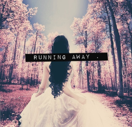wedding dress, away and black