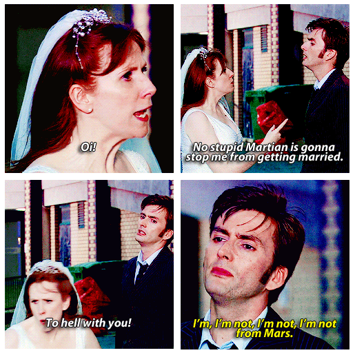 funny, dw, david tennant and donna noble