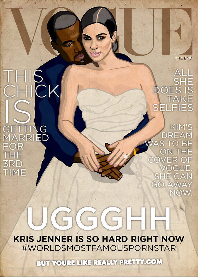 hated, vogue, magazine and kimye