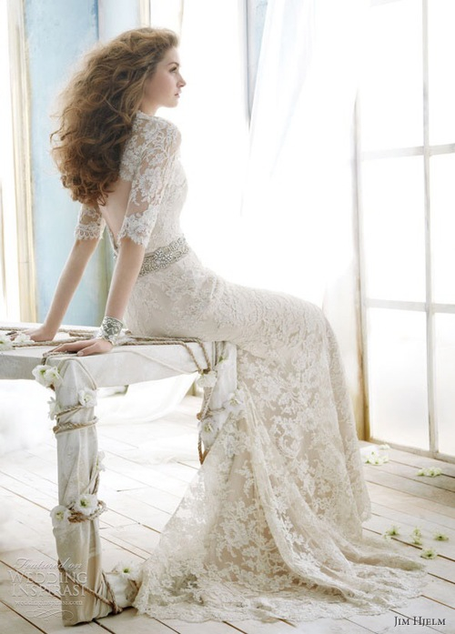 dress, bride, bridal and love
