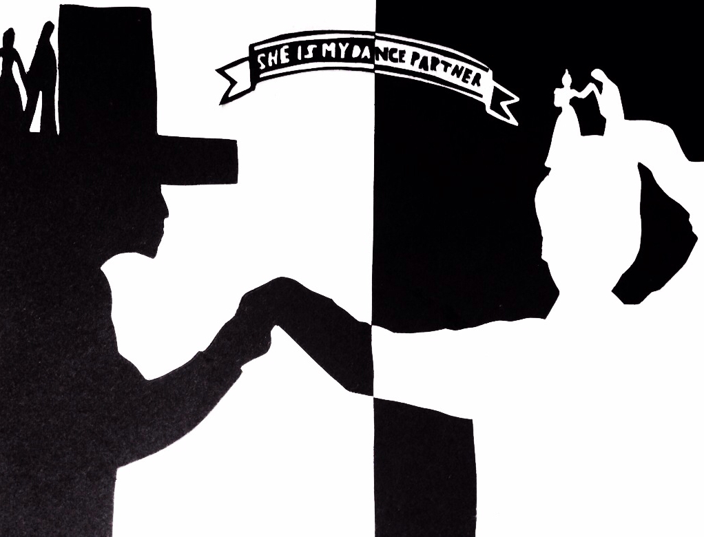 black and white, love, rob ryan style and indie