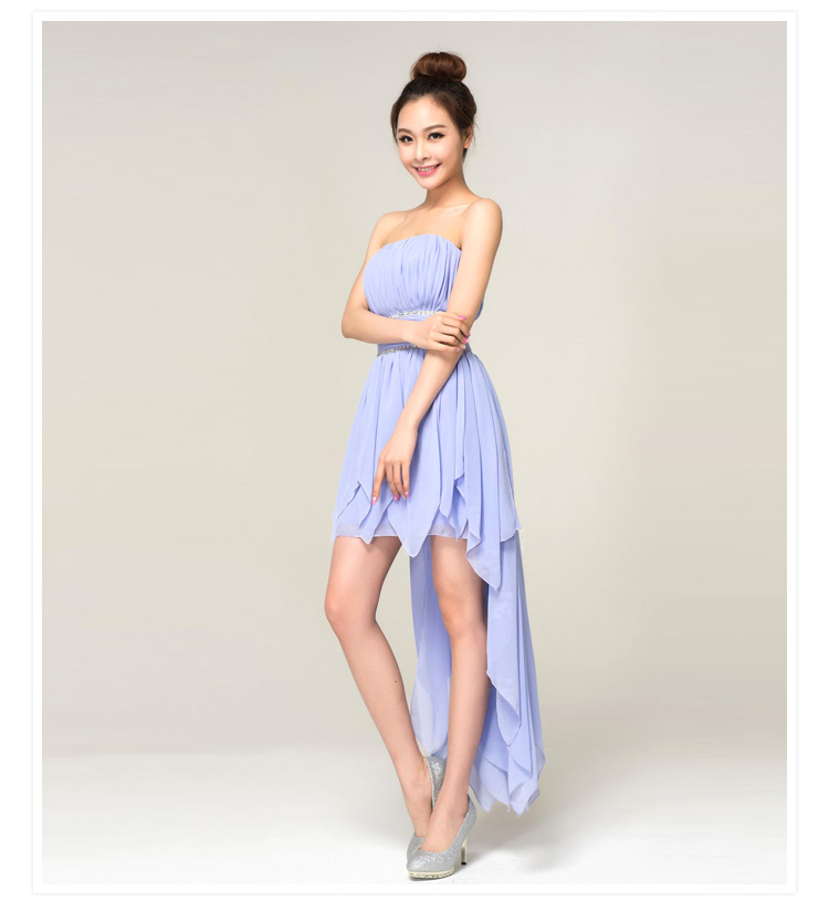 prom dress, wedding party dress, chiffon dress and sleeveless dress