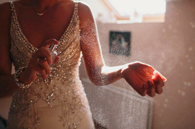 lovely, crystals and wedding dress