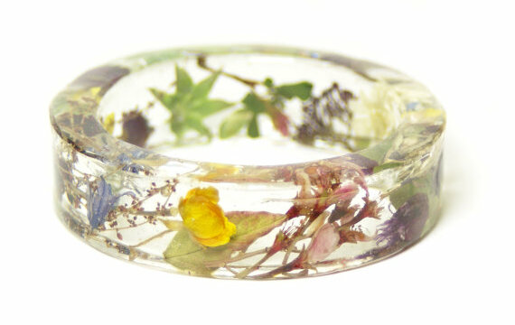 wedding jewelry, real flower jewelry and spring jewelry