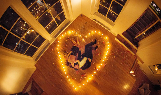 roses, lights and love
