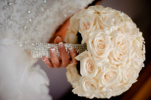 wedding dress, shine and perfect