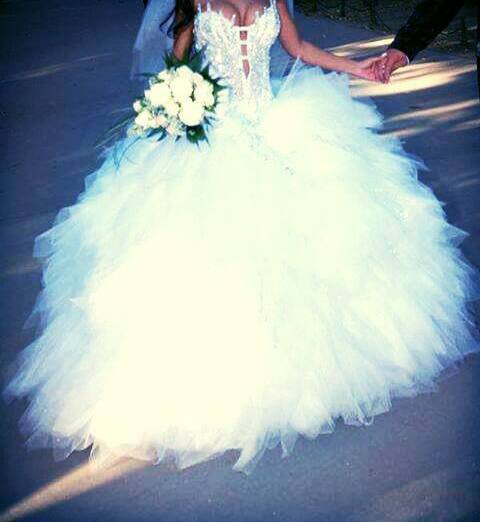 maried, brautiful, bustier and strass