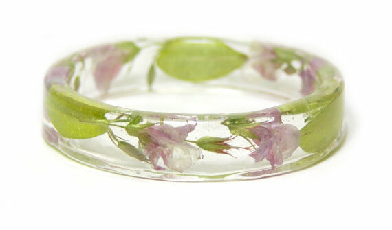 resin jewelry, flower resin jewelry and wedding jewelry