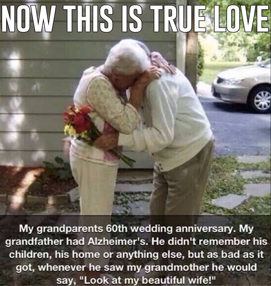 true love, grandparents, wife and love