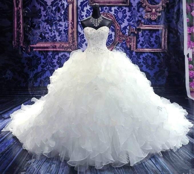 fashion, pretty, frilly and wedding dress