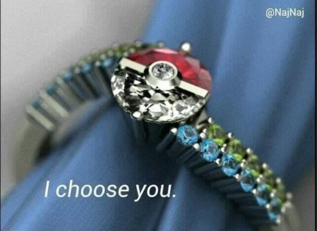 wedding ring, i choose you, anime and pokemon