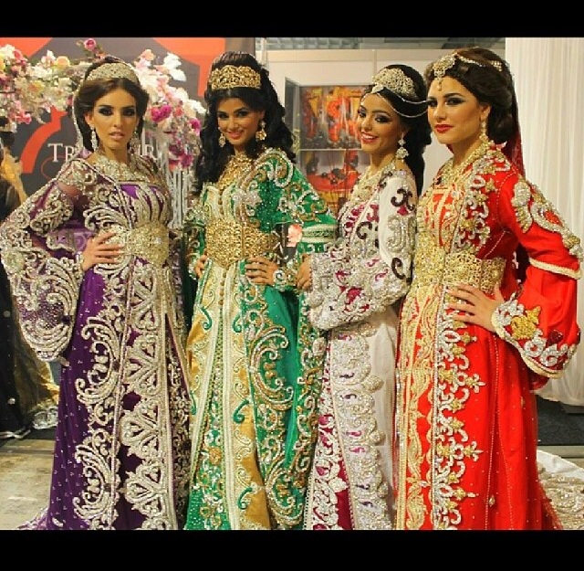 arabic wedding, takshita and morrocan models