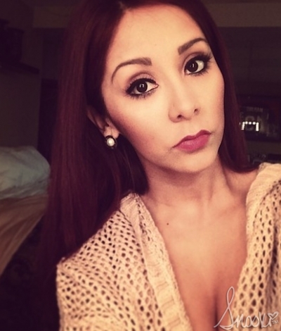 nicole polizzi, baby and snooki