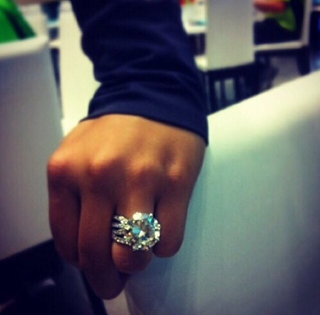 big, daimond, wedding ring and ring