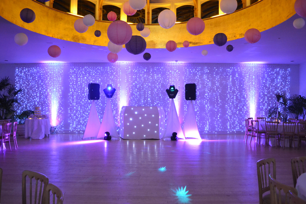 uplighting, party, rentmywedding and diy