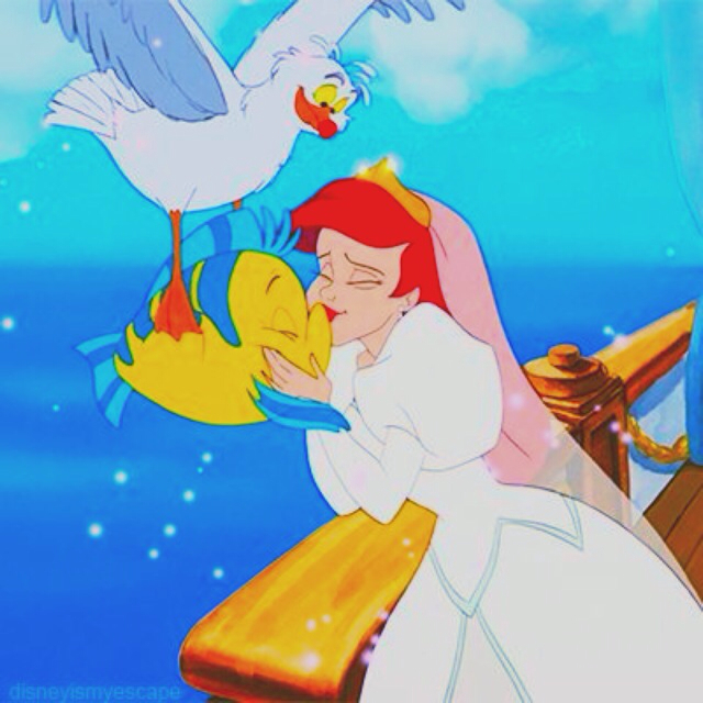 flounder, love, kiss and cute