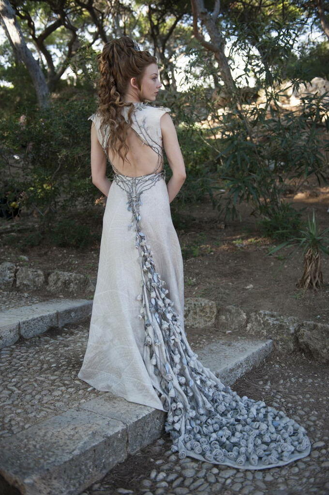 game of thrones, wedding dress, margaery tyrell and season 4