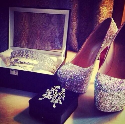 strass, louboutin, princesse and hlel