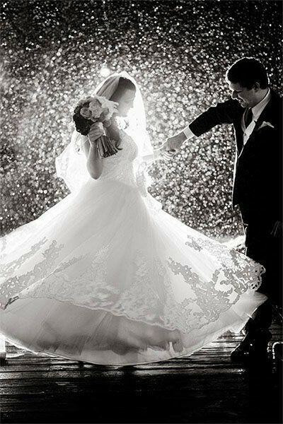 wedding time, happiness and ball gown