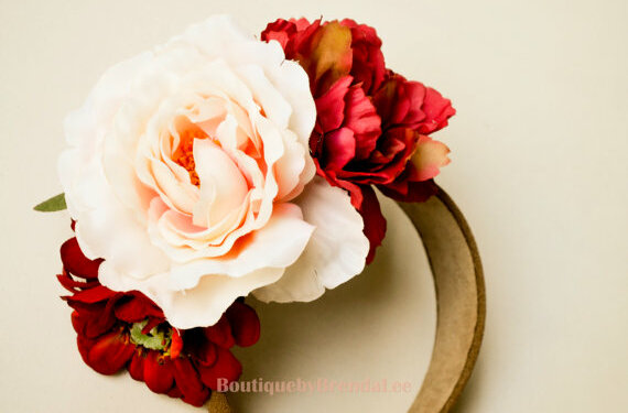 quirky headband, bridal millinery and flower crown