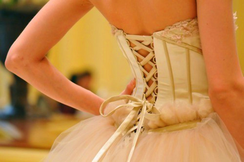 embroidery, ball gown and wedding dress