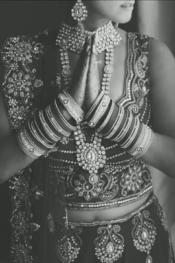 lehenga, lengha, bangles and jewelry