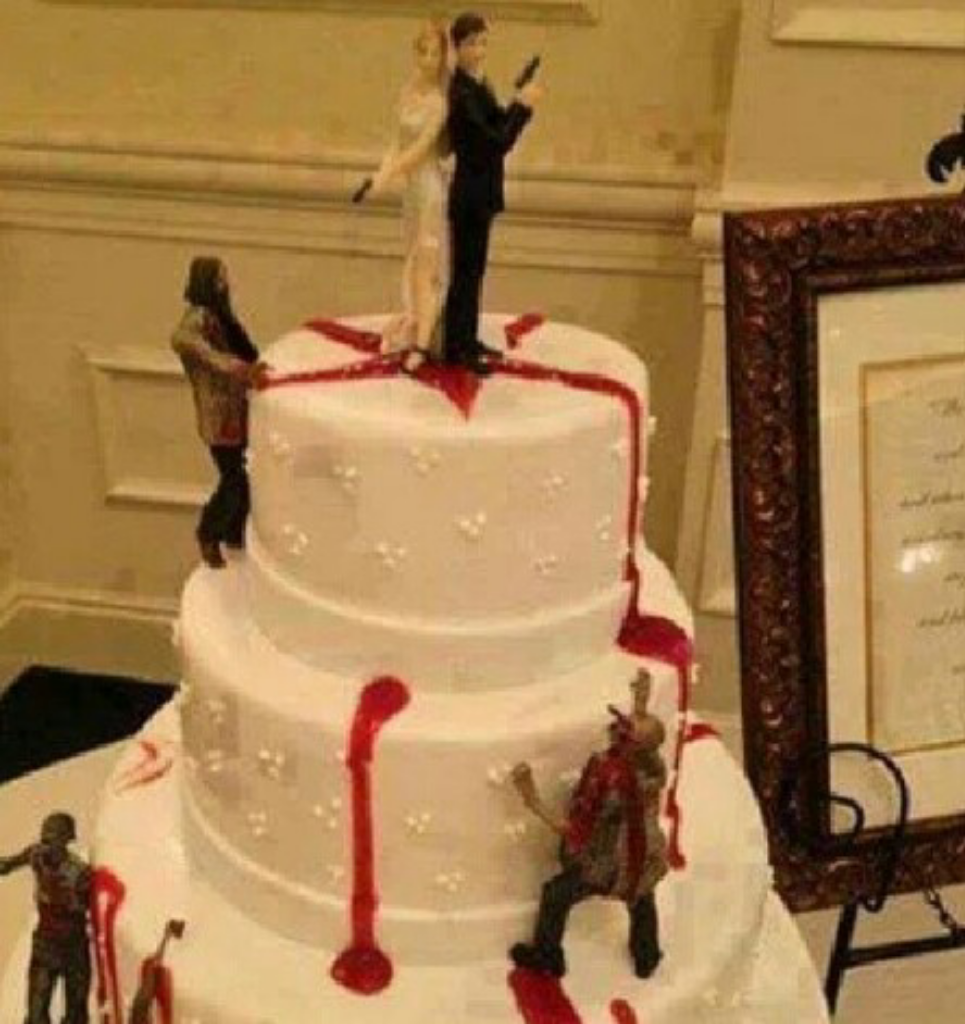 zombies, original and weddingcake