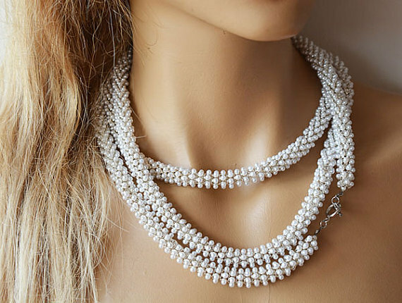 jewelry, weddingnecklace and necklace