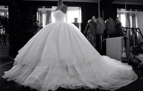 beautiful, white and formal