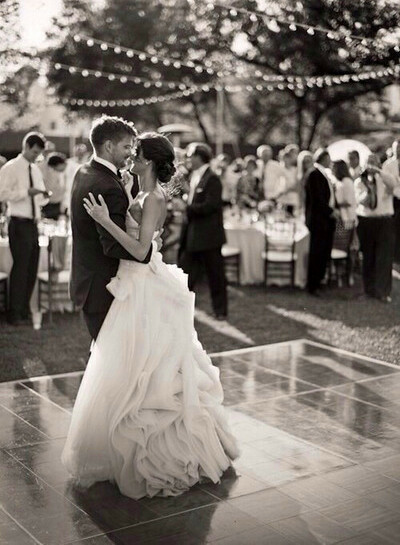 wedding dress, party and dance