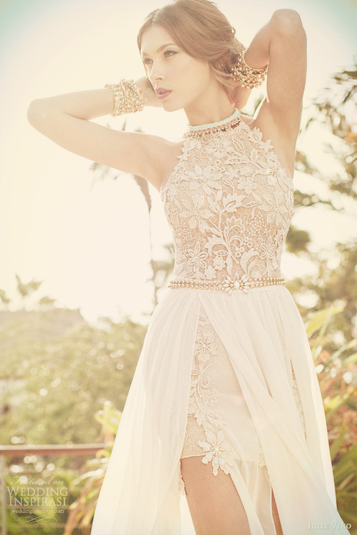 natural wasit, young girl, wedding dress and embroidery flowers