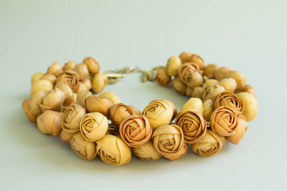 custom necklace, unique necklace and party necklace