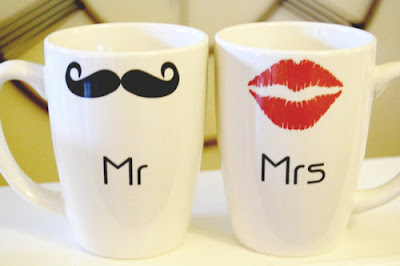 mug, cup and moustache