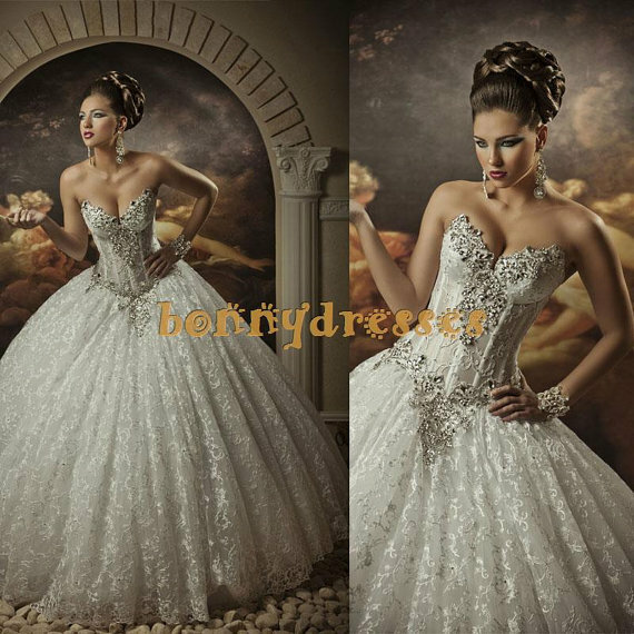 wedding gown, sexy, ball and romantic