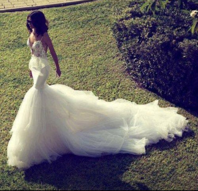 grass, love, dress and woman