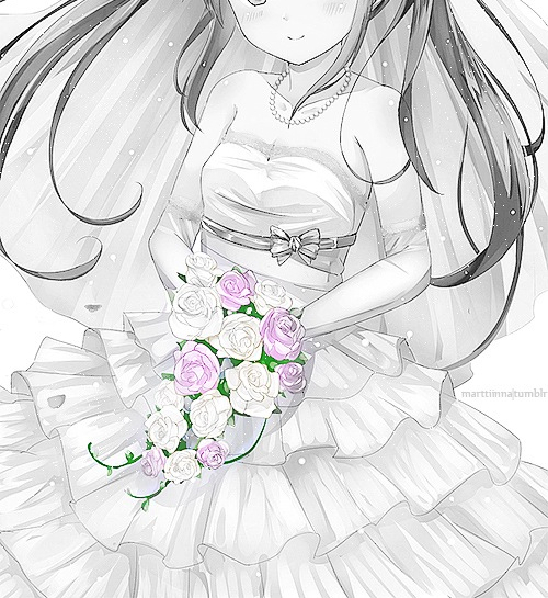 colours, kawaii, flowers and monochrome