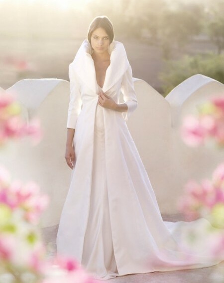 winter wedding dress, dress and winter dress