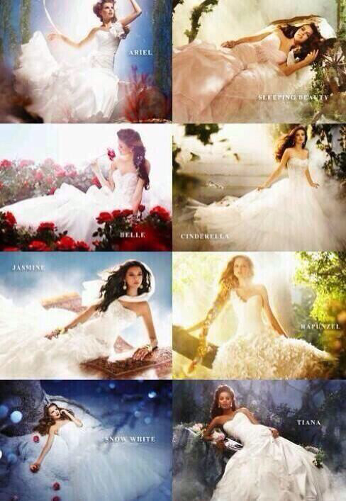 white, want them, bride and disney