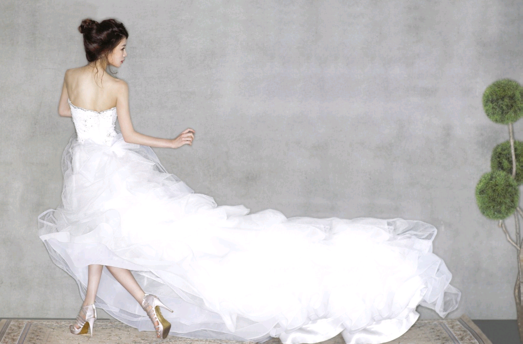 think, dress and girl