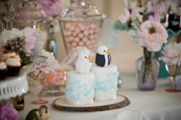 cute, cake and pinguins