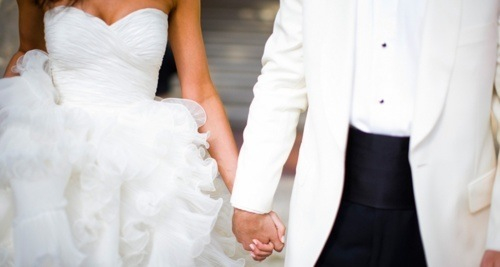 tuxedo, wedding dress and marriage