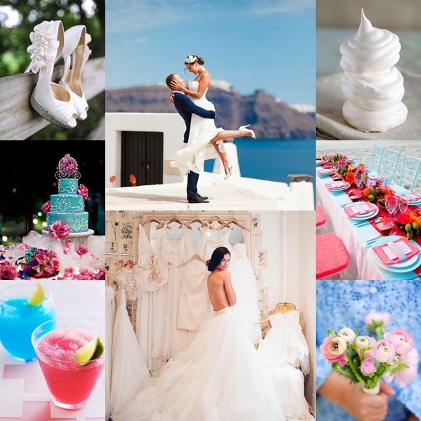 blue, dress, women and wedding inspiration
