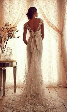 beautiful, dress and natural