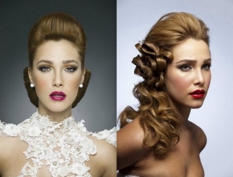 beauty, bridal hair and Hot