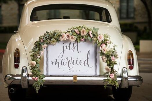 bride, bridal and bride car