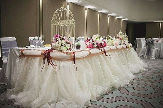 flowers, white wedding and table decoration
