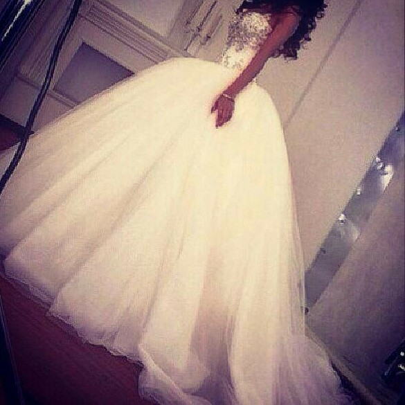 love, wedding dress, couple and maried