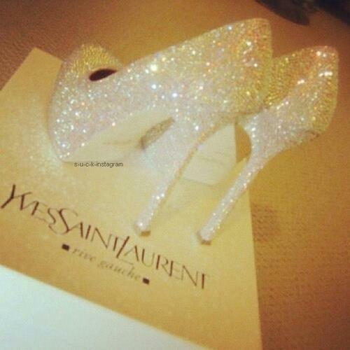 saint, laurent, glitter and chic